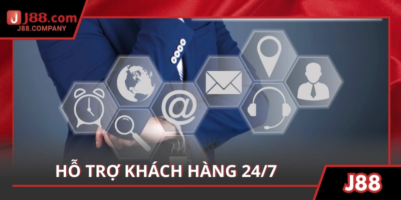 Hỗ trợ khách hàng 24/7, sẵn sàng giải quyết mọi vấn đề mọi lúc, mọi nơi