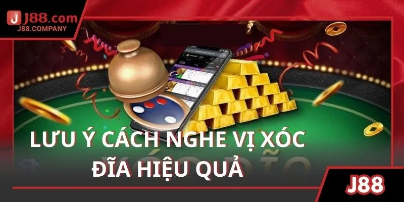 Lưu ý khi áp dụng chiến thuật nghe vị xóc đĩa từ chuyên gia